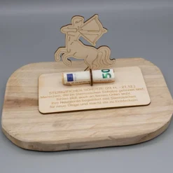 Geldgeschenk Sternzeichen Schütze