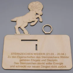Geldgeschenk Sternzeichen Widder