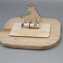 Geldgeschenk Sternzeichen Stier