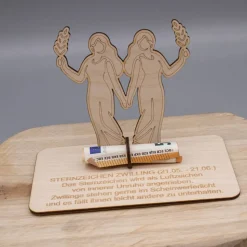 Geldgeschenk Sternzeichen Zwilling