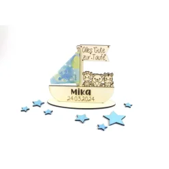 Geldgeschenk Taufe oder Geburt personalisiert