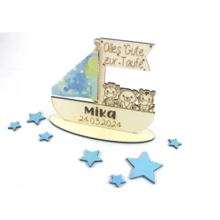 Geldgeschenk Taufe oder Geburt personalisiert