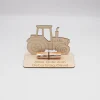 Geldgeschenk Traktor - aus Holz personalisiert