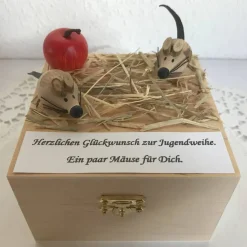 Geldgeschenk und Geschenk zur Firmung Konfirmation Jugendweihe für Mädchen und Junge Geld verpacken