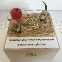 Geldgeschenk und Geschenk zur Firmung Konfirmation Jugendweihe für Mädchen und Junge Geld verpacken