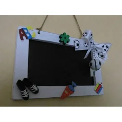 Geldgeschenk Wanddeko Tafel Fußball zur Einschulung – Individuelle Deko & Türschild