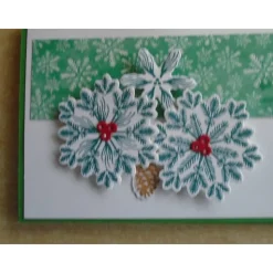 Geldgeschenk Weihnachen Tannenzweigstern Gutschein Weihnachtsverpackung Geldgeschenk  Konzertkarte Musical Verpackung