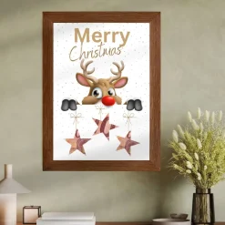 Geldgeschenk Weihnachten Rentier | Geschenkidee Weihnachtsgeld | Wunscherfüller Geld Stern