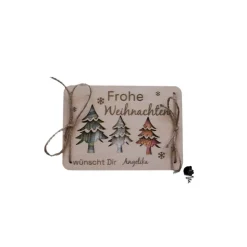 Geldgeschenk Weihnachten / Weihnachtskarte / Geschenkverpackung