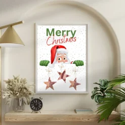 Geldgeschenk Weihnachten Weihnachtsmann | Geschenkidee Weihnachtsgeld | Wunscherfüller Geld Stern