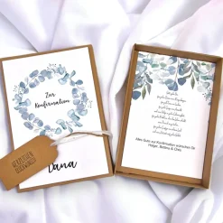 Geldgeschenk Wunscherfüller zur Konfirmation, Kommunion, Taufe