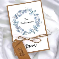 Geldgeschenk Wunscherfüller zur Konfirmation, Kommunion, Taufe