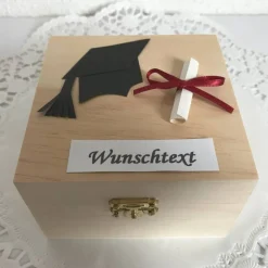 Geldgeschenk zum Abschluss Bachelor Abitur Promotion Doktortitel Studium Examen Geschenk Gutschein Geld verschenken