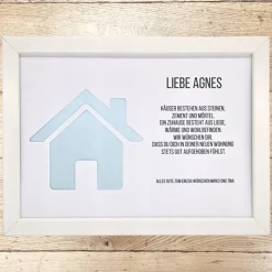 Geldgeschenk zum Einzug | neue Wohnung | Haus