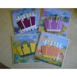 Geldgeschenk zum Geburtstag Glückwunschkarte Geburtstagskarte Frau Grußkarte Karte Strandtasche Sommer Sonne