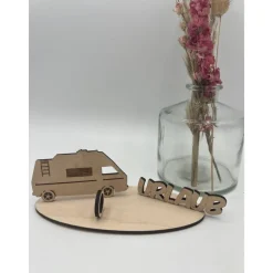 Geldgeschenk zum Geburtstag / Camper / Holz / Geschenkidee Geldgeschenk / Rentner / Geburtstag / Urlaub / Wohnmobil / Bu