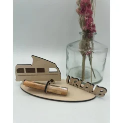 Geldgeschenk zum Geburtstag / Camper / Holz / Geschenkidee Geldgeschenk / Rentner / Geburtstag / Urlaub / Wohnmobil / Bu