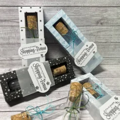 Geldgeschenk zum Geburtstag o. andere Anlässe, Reagenzglas in Geschenkverpackung, Wunscherfüller in Shadowbox Handarbeit