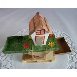 Geldgeschenk zum Hausbau oder Umzug, auf kleiner Palette