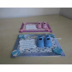 Geldgeschenk zur Geburt oder Taufe – süße Kinderschuhe als Geschenkdeko für Jungen & Mädchen