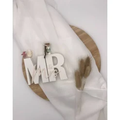 Geldgeschenk zur Hochzeit – Mr & Mrs Schriftzug – 3D Druck personalisiert – Hochzeitsgeschenk modern & kreativ