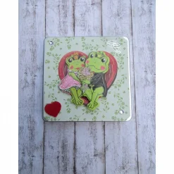 Geldgeschenk zur Hochzeit, Kröten,Frösche, Geschenk Brautpaar