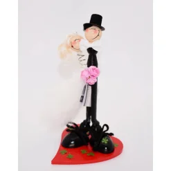 Geldgeschenk zur Hochzeit – Handgefertigte Figur als einzigartiges Hochzeitsgeschenk für das Brautpaar
