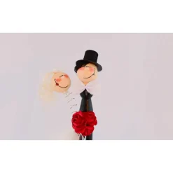 Geldgeschenk zur Hochzeit – Handgefertigte Figur als einzigartiges Hochzeitsgeschenk für das Brautpaar