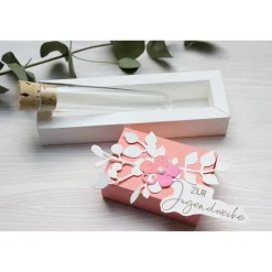 Geldgeschenk zur Jugendweihe, Geschenkverpackung mit Reagenzglas