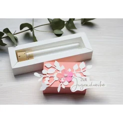 Geldgeschenk zur Jugendweihe, Geschenkverpackung mit Reagenzglas