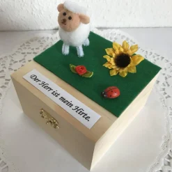 Geldgeschenk zur Kommunion Konfirmation Firmung Jugendweihe Schaf Hirte für Mädchen und Junge Geld verpacken Geschenk