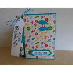 Geldgeschenk zur Kommunion Junge Mädchen Reagenzglas Geldverpackung Wunscherfüller Kommunionsgeschenk,Bau Geschenk