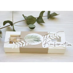 Geldgeschenk zur Konfirmation – Geschenkbox mit Reagenzglas & stilvollem Design