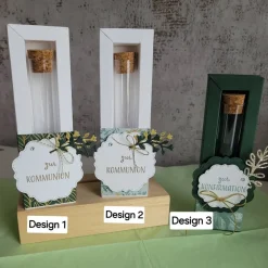 Geldgeschenk zur Konfirmation/ Kommunion, besondere Geschenkidee, Reagenzglas