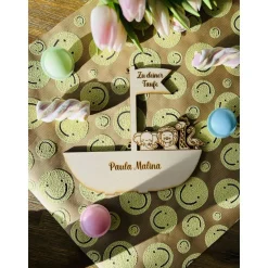 Geldgeschenk zur Taufe ARCHE NOAH aus Holz Taufgeschenk personalisiert Babygeschenk