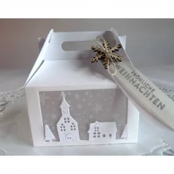 Geldgeschenkbox , Verpackung für Kleinigkeiten, zu Weihnachten