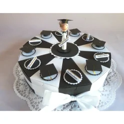Geldgeschenk/Geldgeschenktorte zur Promotion/für einen Abiturienten, 27 cm Ø