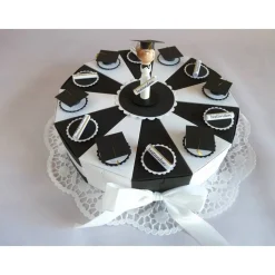 Geldgeschenk/Geldgeschenktorte zur Promotion/für einen Abiturienten, 27 cm Ø