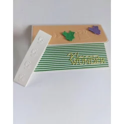 Geldgeschenkkarte zur Geburt, Taufe, Gutscheinkarte, Grußkarte, Geburtskarte, Glückwunschkarte