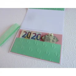 Geldgeschenkkarte zur Geburt, Taufe, Gutscheinkarte, Grußkarte, Geburtskarte, Glückwunschkarte