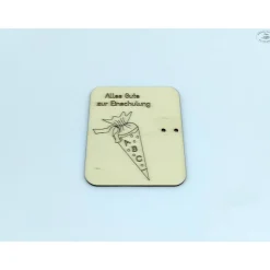 Geldgeschenkkarten aus Holz / Einschulung / Wunscherfüller / Gutschein