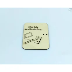 Geldgeschenkkarten aus Holz / Einschulung / Wunscherfüller / Gutschein