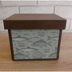 Geldgeschenkverpackung - Angler mit Verzierungen