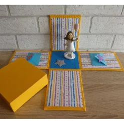 Geldgeschenkverpackung - Engelchen mit Luftballon