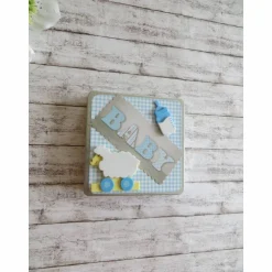 Geldgeschenkverpackung , Gutscheinverpackung zur Geburt, Taufe, Glückwunschkarte