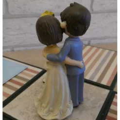 Geldgeschenkverpackung - Hochzeit - Brautpaar mit Hochzeitstorte