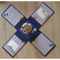 Geldgeschenkverpackung - Hochzeit am Meer