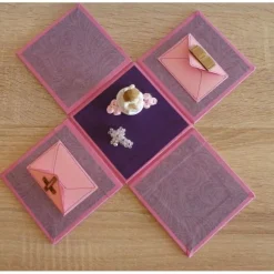 Geldgeschenkverpackung - Kommunion / Konfirmation - Mädchen