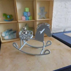 Geldgeschenkverpackung - Kinderzimmer (blau)