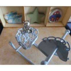 Geldgeschenkverpackung - Kinderzimmer (blau)